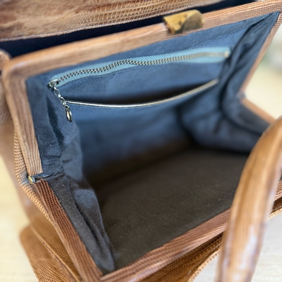 Vintage Snakeskin Handbag - Picture 4 of 9